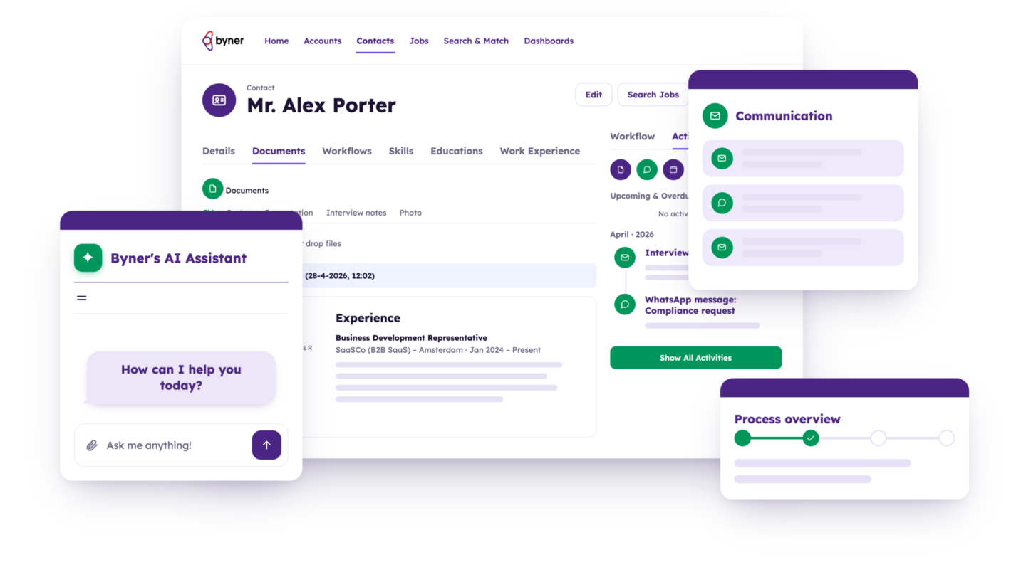 Homepage hero ATS Byner CRM