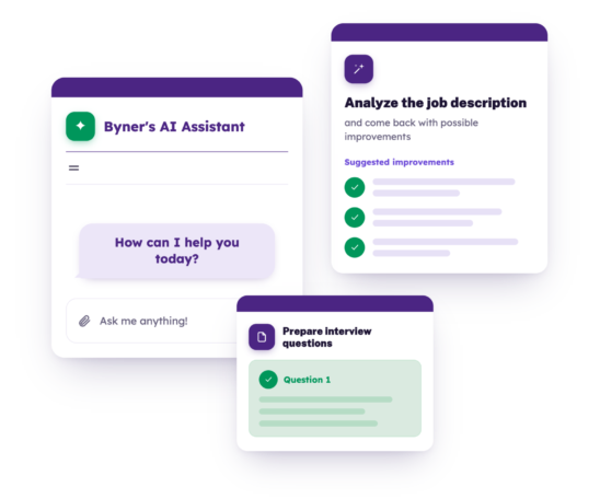 AI Byner Assistant embedded